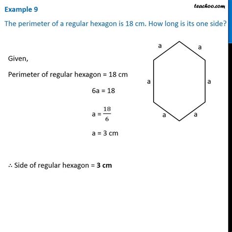 The third shape Figure <b>10</b>. . A regular hexagon is inscribed in a circle of diameter 10 cm what is the perimeter of the hexagon